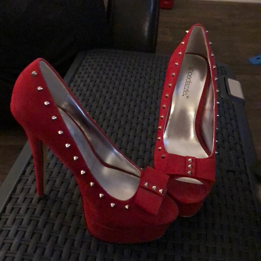 Red High heels